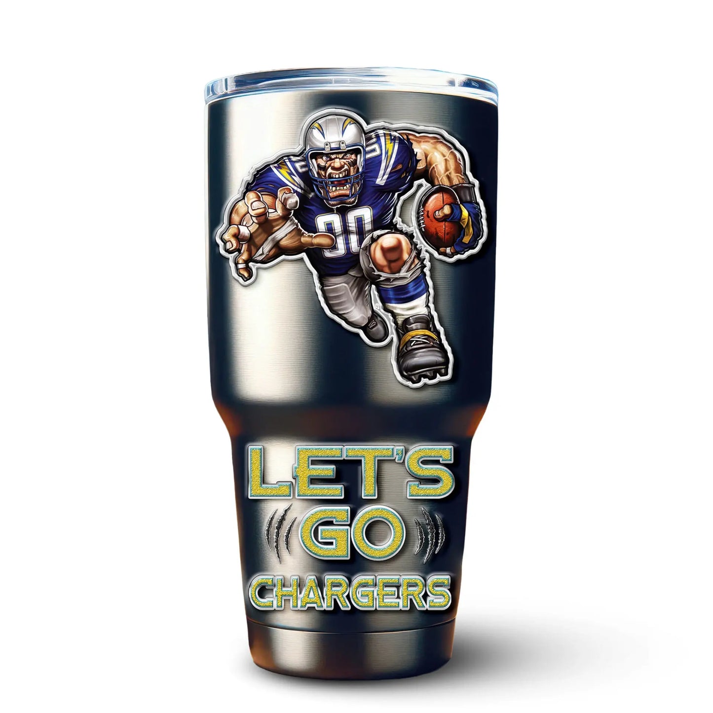 Los Angeles Chargers | PREMIUM TUMBLER TD - HuddleStyle.com - Image 4