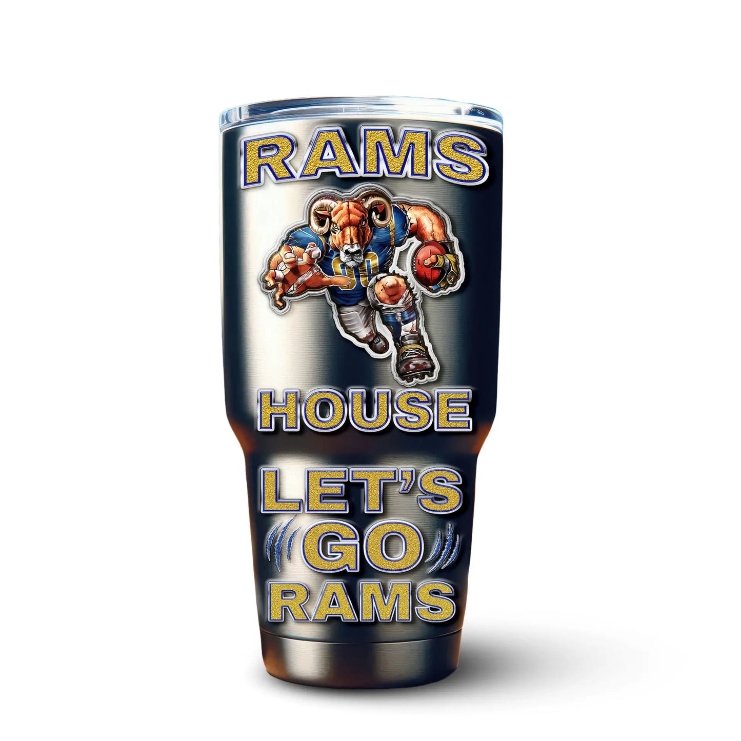 Los Angeles Rams | PREMIUM TUMBLER TD - HuddleStyle.com - Image 4