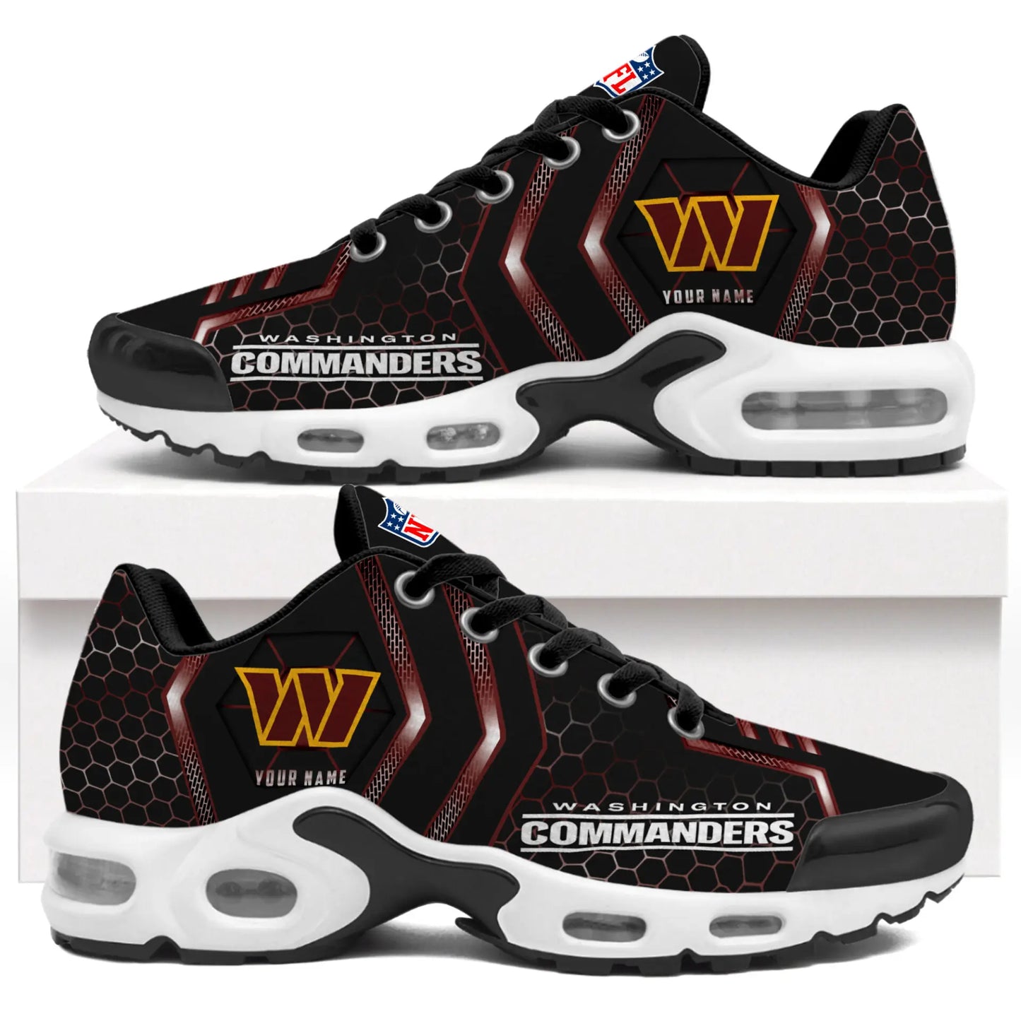 Washington Commanders | NFL Personalized Air Max Shoes Exclusive Edition TD200925 – HuddleStyle.com - Image 2