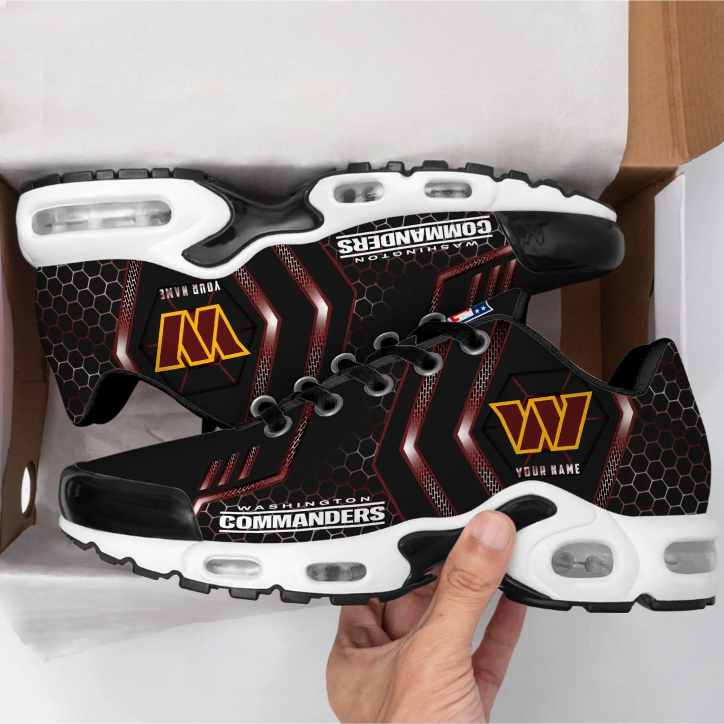 Washington Commanders | NFL Personalized Air Max Shoes Exclusive Edition TD200925 – HuddleStyle.com - Image 4