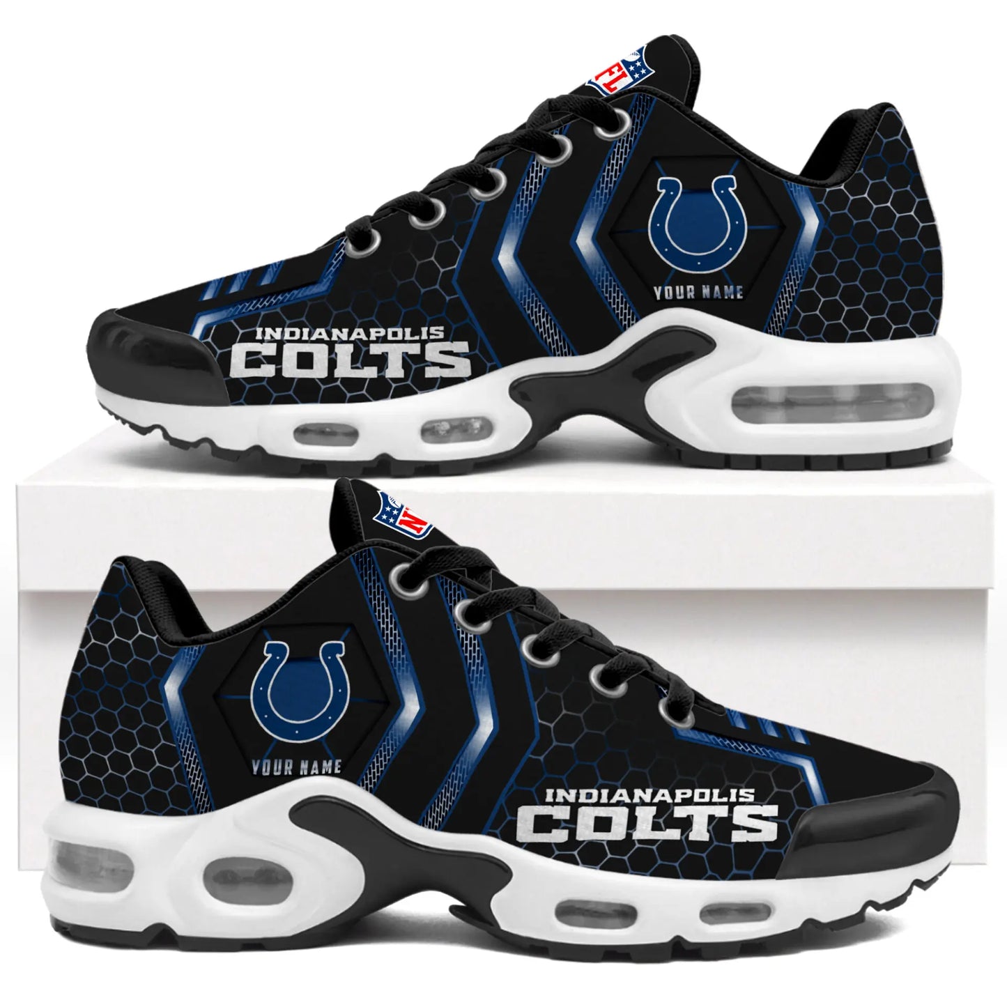 Los Angeles Rams | NFL Personalized Air Max Shoes Exclusive Edition TD200925 - HuddleStyle.com - Image 2