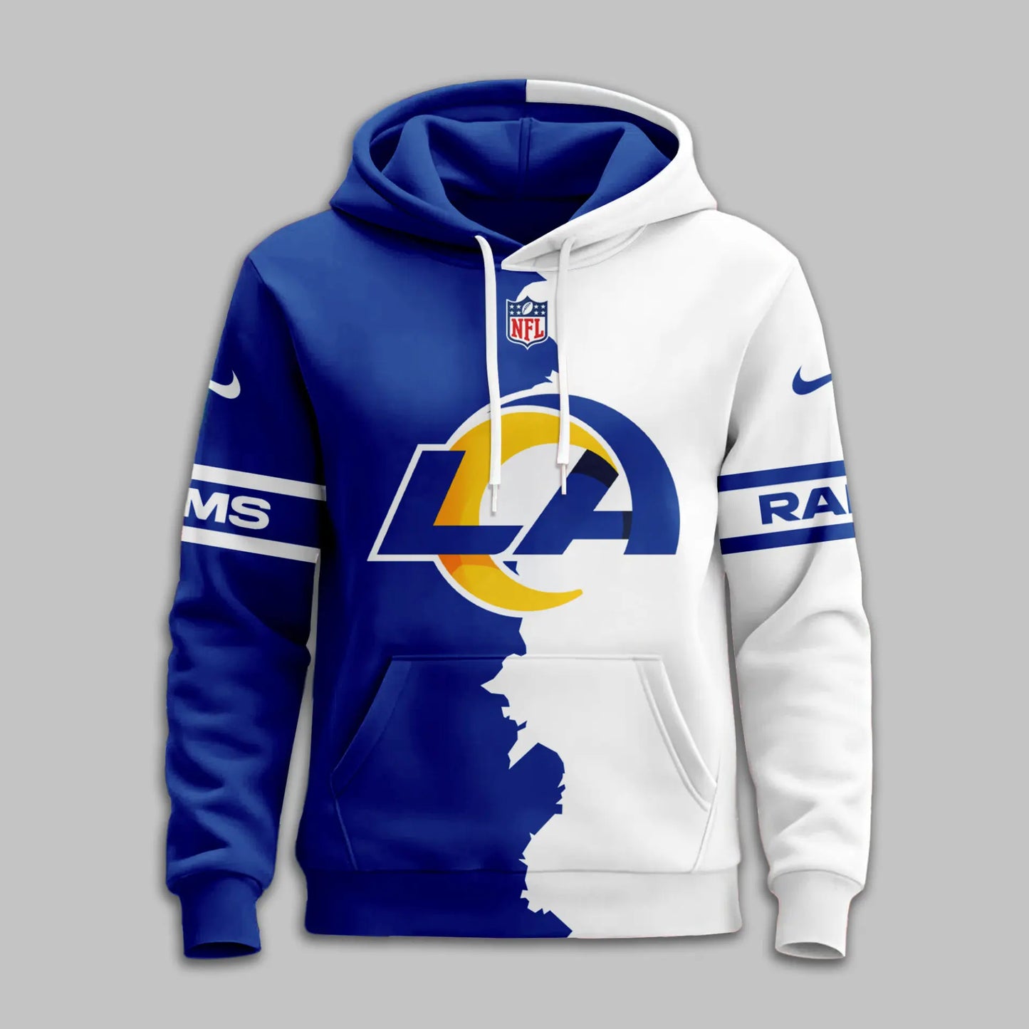 Los Angeles Rams | Premium Victory Split Hoodie TD - HuddleStyle.com - Image 3