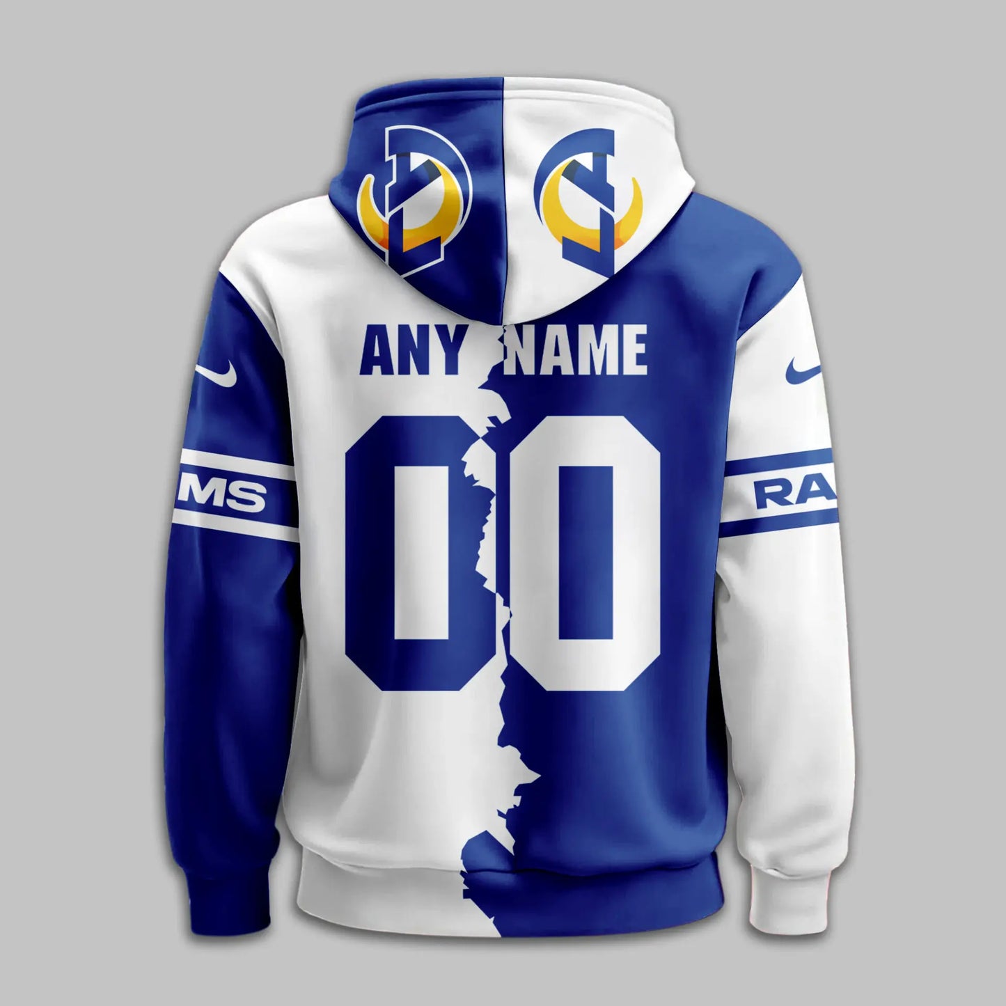 Los Angeles Rams | Premium Victory Split Hoodie TD - HuddleStyle.com - Image 4
