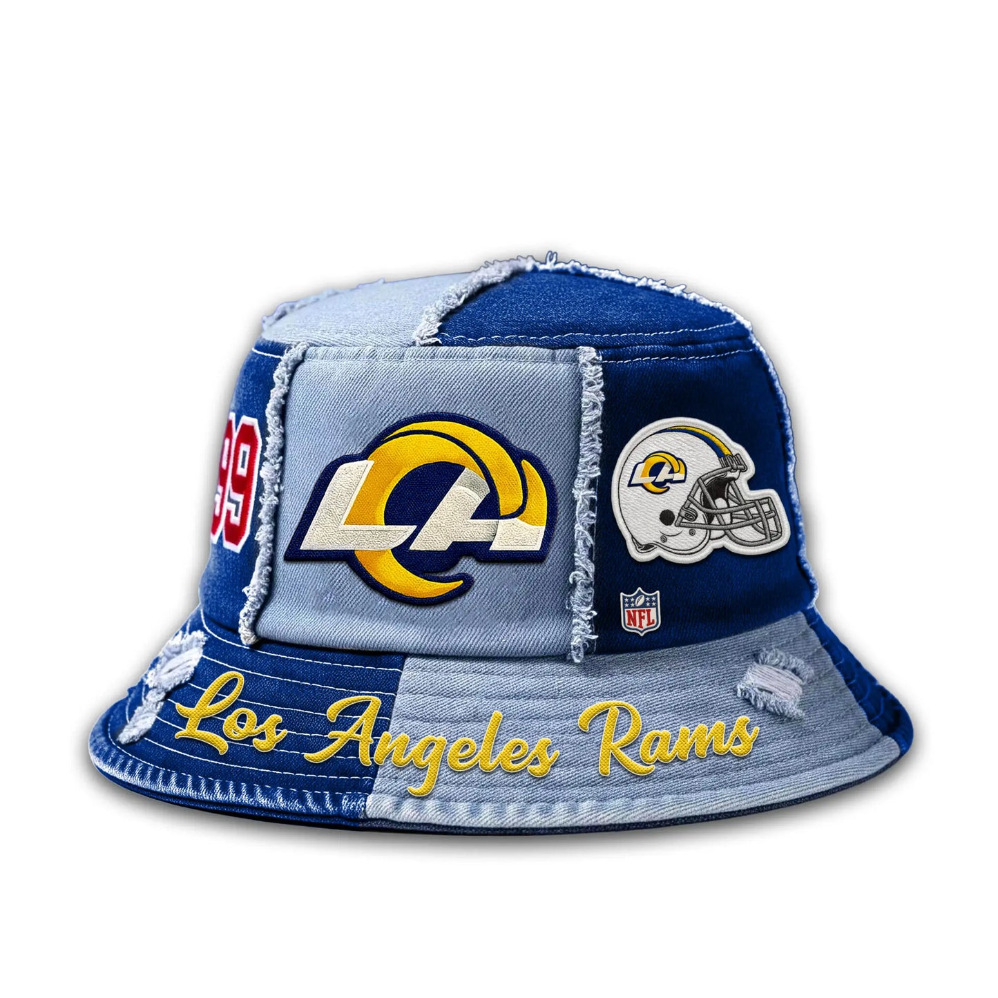 Los Angeles Rams | Premium Bucket Hat TD - HuddleStyle.com - Image 2
