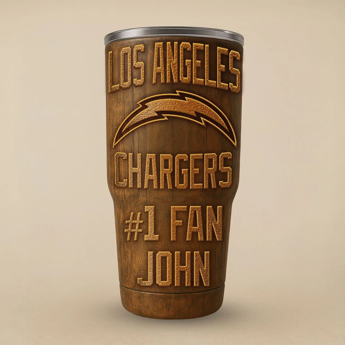 Los Angeles Chargers | PREMIUM TUMBLER TD - HuddleStyle.com - Image 3