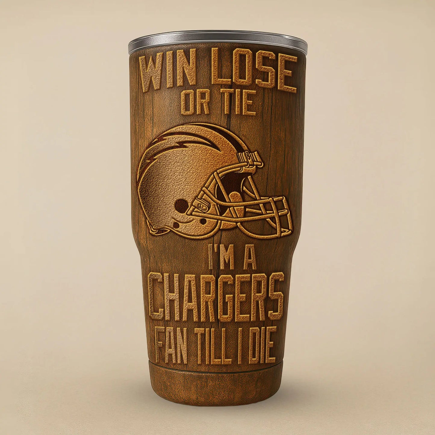 Los Angeles Chargers | PREMIUM TUMBLER TD - HuddleStyle.com - Image 2