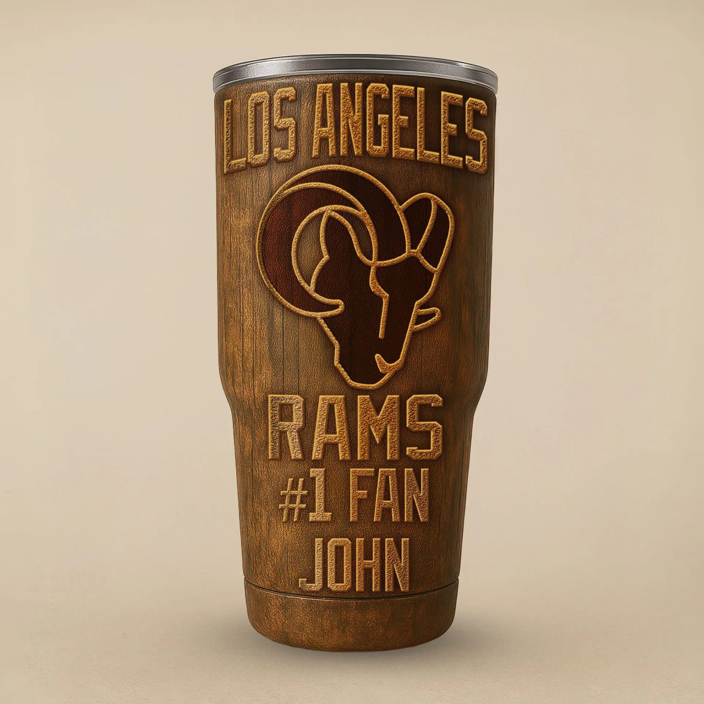 Los Angeles Rams | PREMIUM TUMBLER TD - HuddleStyle.com - Image 2