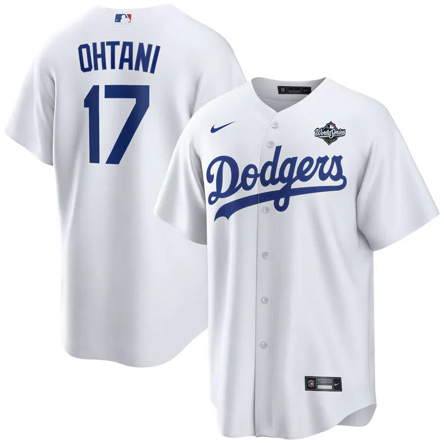 Los Angeles Dodgers Shohei Ohtani White Nike® 2025 World Series Replica Jersey