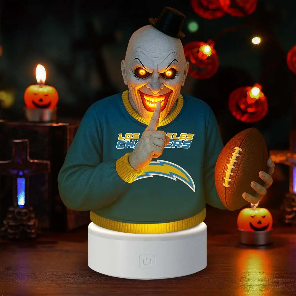 Los Angeles Chargers | Premium NFL Terrifier Decoration Led Light MM - HuddleStyle.com - Image 2