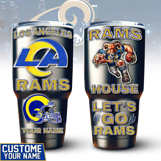 Los Angeles Rams | PREMIUM TUMBLER TD - HuddleStyle.com - Main