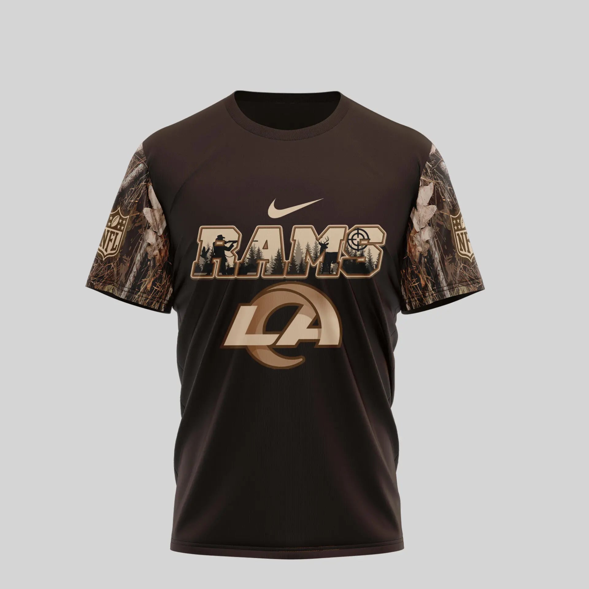 Los Angeles Rams | Premium NFL Deer Hunting 3D Shirt TD - HuddleStyle.com - Main