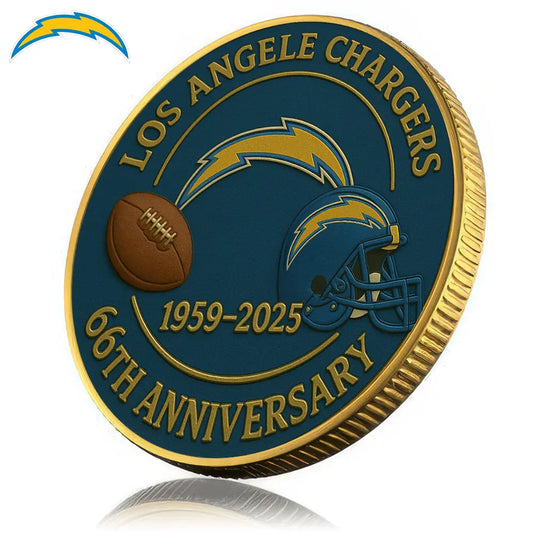 Los Angeles Chargers | Premium NFL Commemorative Coin HI - HuddleStyle.com - Main