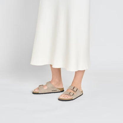 Birkenstock Shearling Two-Strap Sandal - Arizona