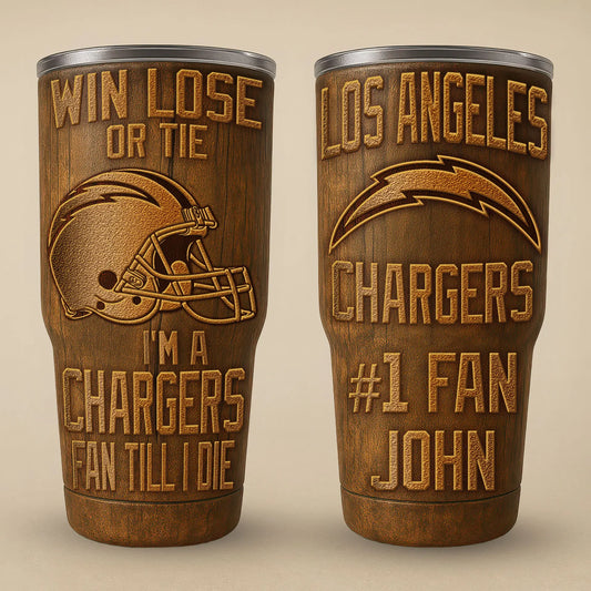 Los Angeles Chargers | PREMIUM TUMBLER TD - HuddleStyle.com - Main