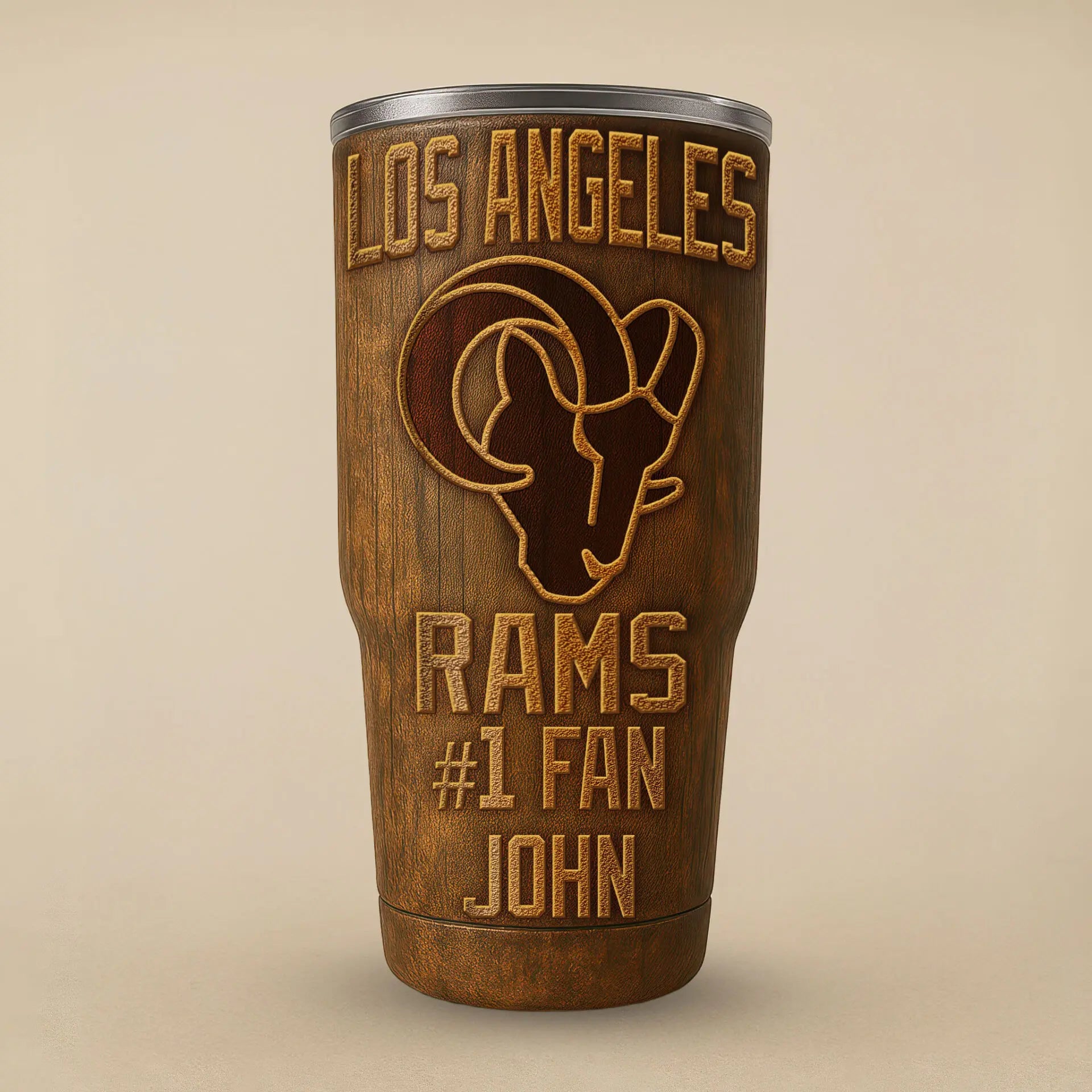 Los Angeles Rams | PREMIUM TUMBLER TD - HuddleStyle.com - Image 2