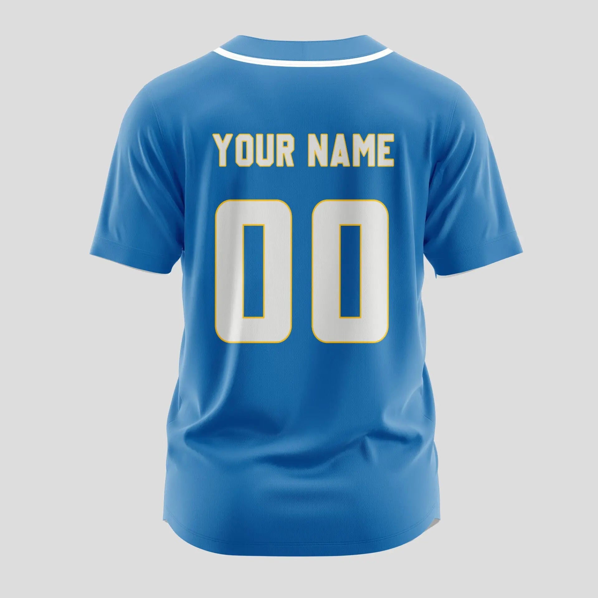 Los Angeles Chargers | Classic Baseball Jersey - Customize Your Name & Number, Your Style! - HuddleStyle.com - Image 3